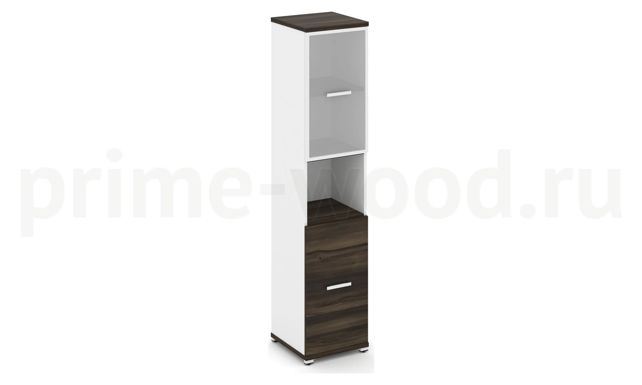 Шкаф одна узкая секция, 5 ниш CN.STU-513 RM B/W - фото 5