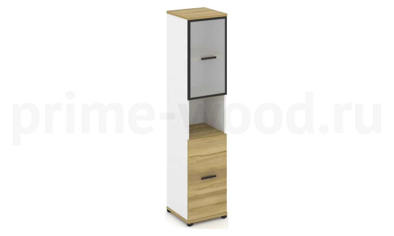 Шкаф одна узкая секция, 5 ниш CN.STU-513 RM B/W - фото 1