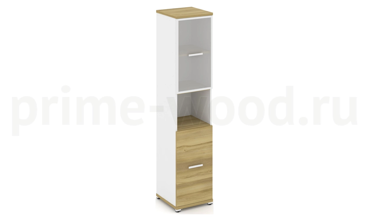 Шкаф одна узкая секция, 5 ниш CN.STU-513 RM B/W - фото 2