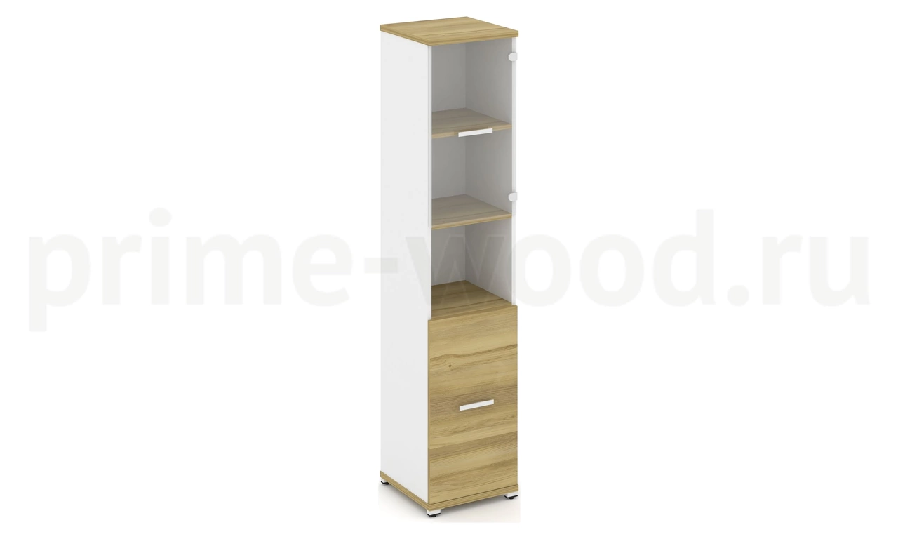 Шкаф одна узкая секция, 5 ниш (Эко) CN.STU.E-513 SP B/W - фото 2