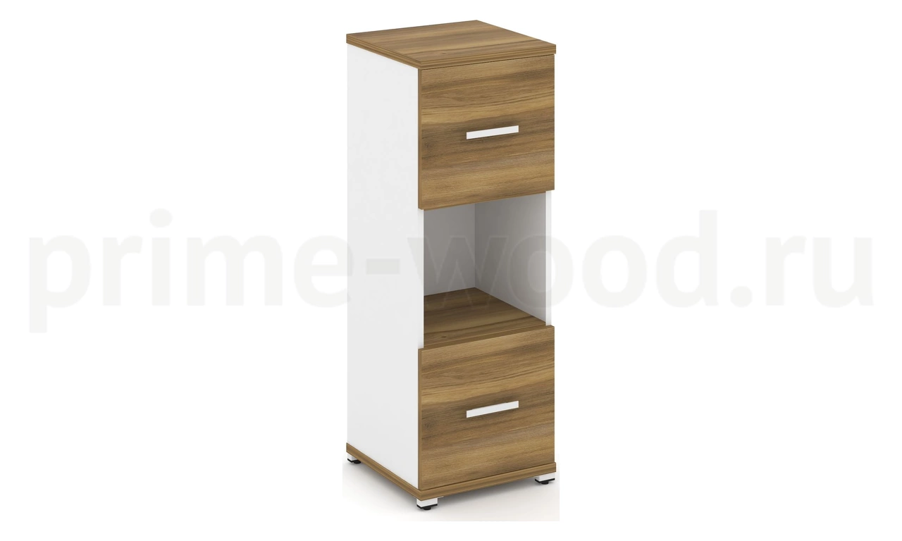 Шкаф одна узкая секция, 3 ниши CN.STU-315 B/W - фото 4