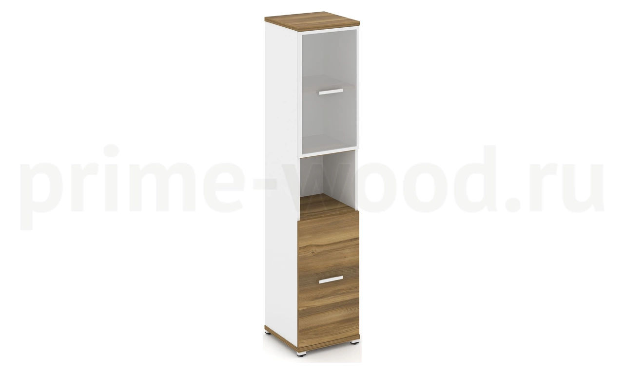 Шкаф одна узкая секция, 5 ниш CN.STU-513 RM B/W - фото 4