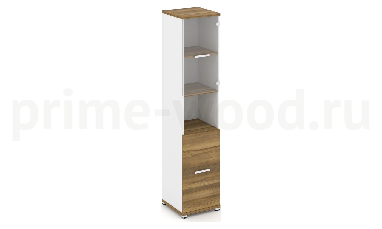 Шкаф одна узкая секция, 5 ниш (Эко) CN.STU.E-513 SP B/W - фото 4