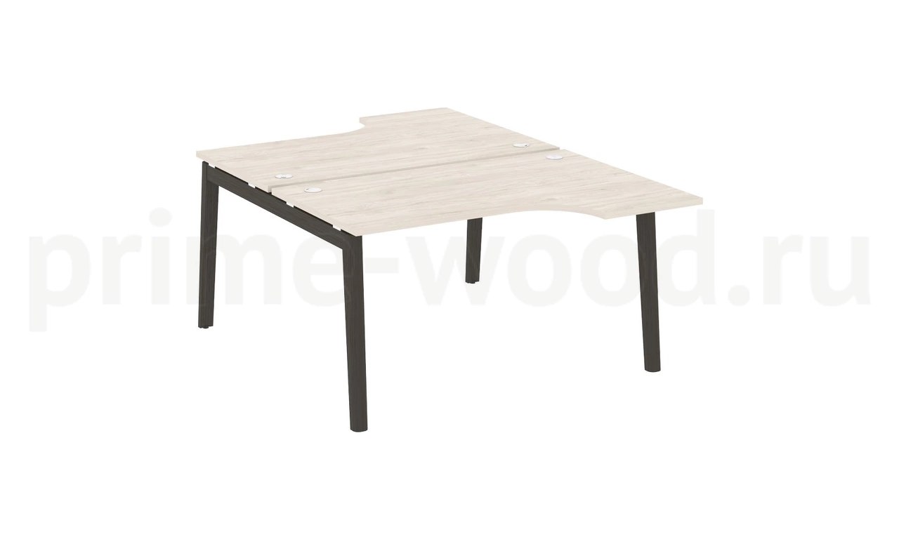 Рабочая станция, опоры - массив дерева ONIX WOOD 138x200x75 - фото 4