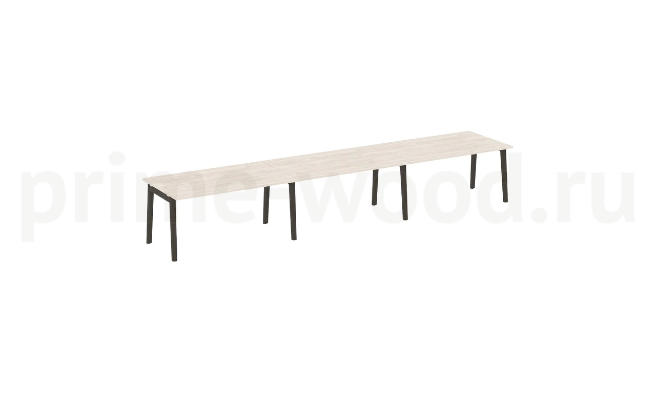 Стол переговорный (3 столешницы), опоры - массив дерева ONIX WOOD 474x98x75 - фото 4