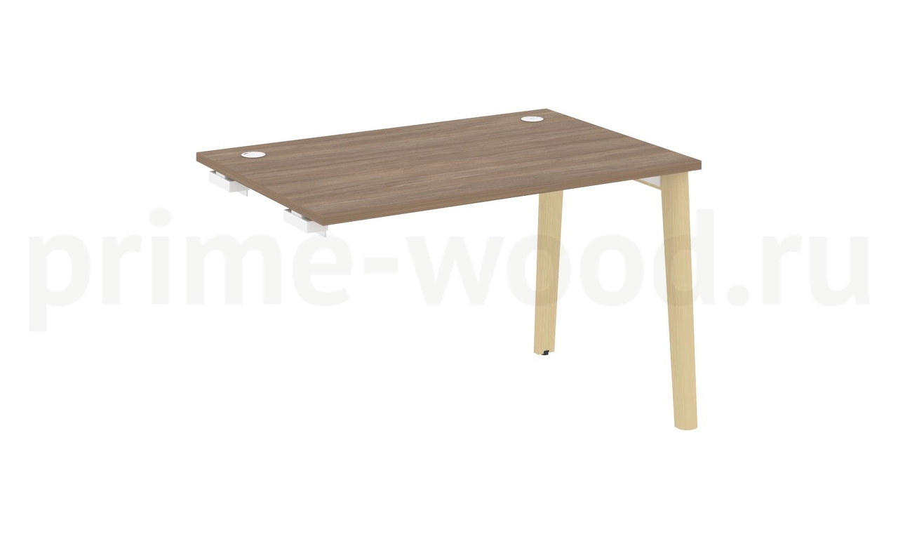Стол-приставка к опорным элементам, опоры - массив дерева ONIX WOOD 118x80x75 - фото 3