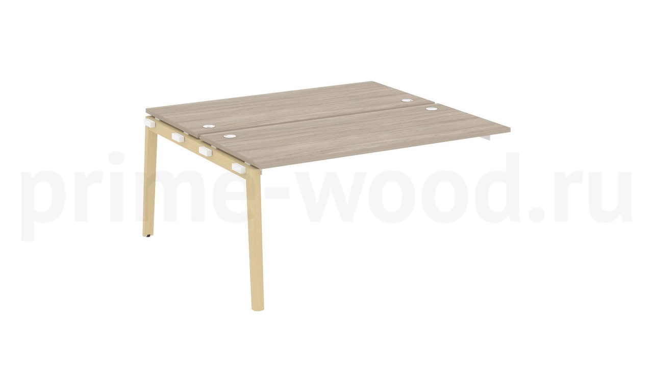 Наборный элемент рабочей станции, опоры - массив дерева ONIX WOOD 158x148x75 - фото 1