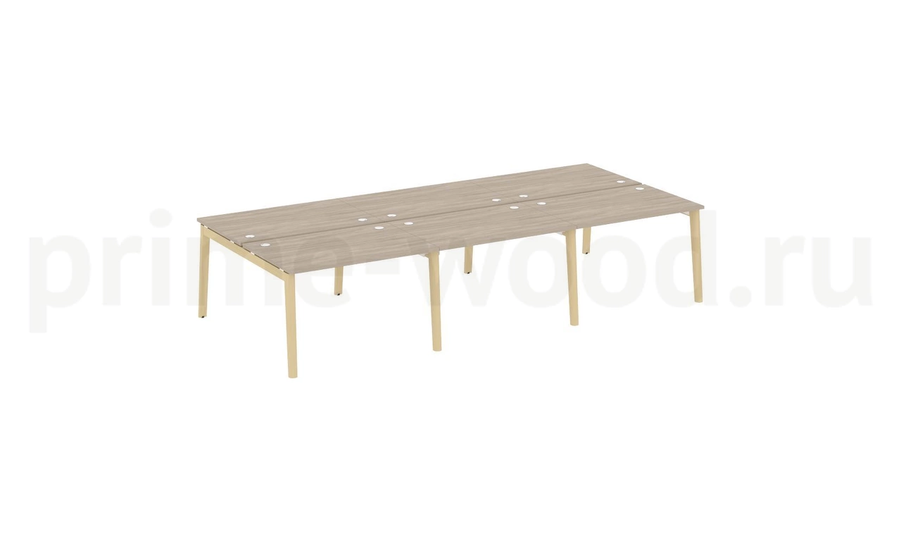 Рабочая станция, опоры - массив дерева ONIX WOOD 354x164x75 - фото 1