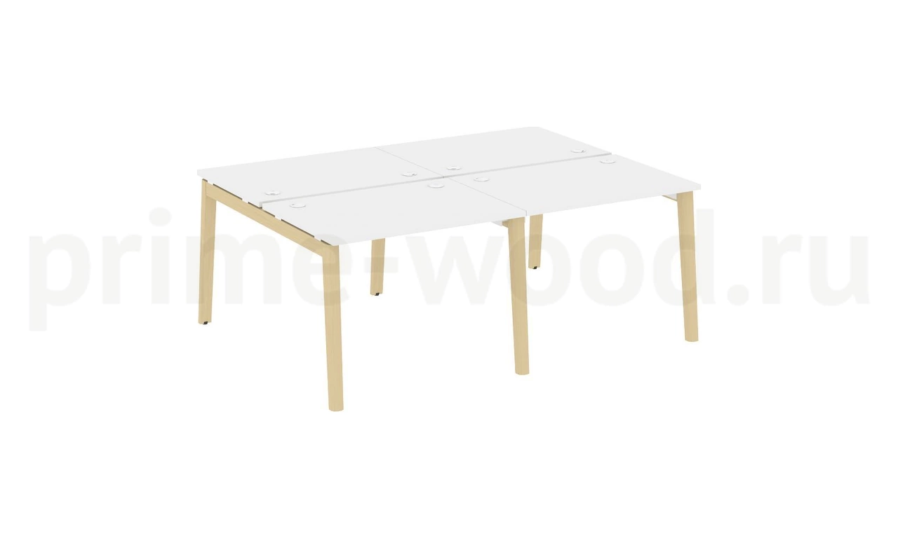 Рабочая станция, опоры - массив дерева ONIX WOOD 196x148x75 - фото 7