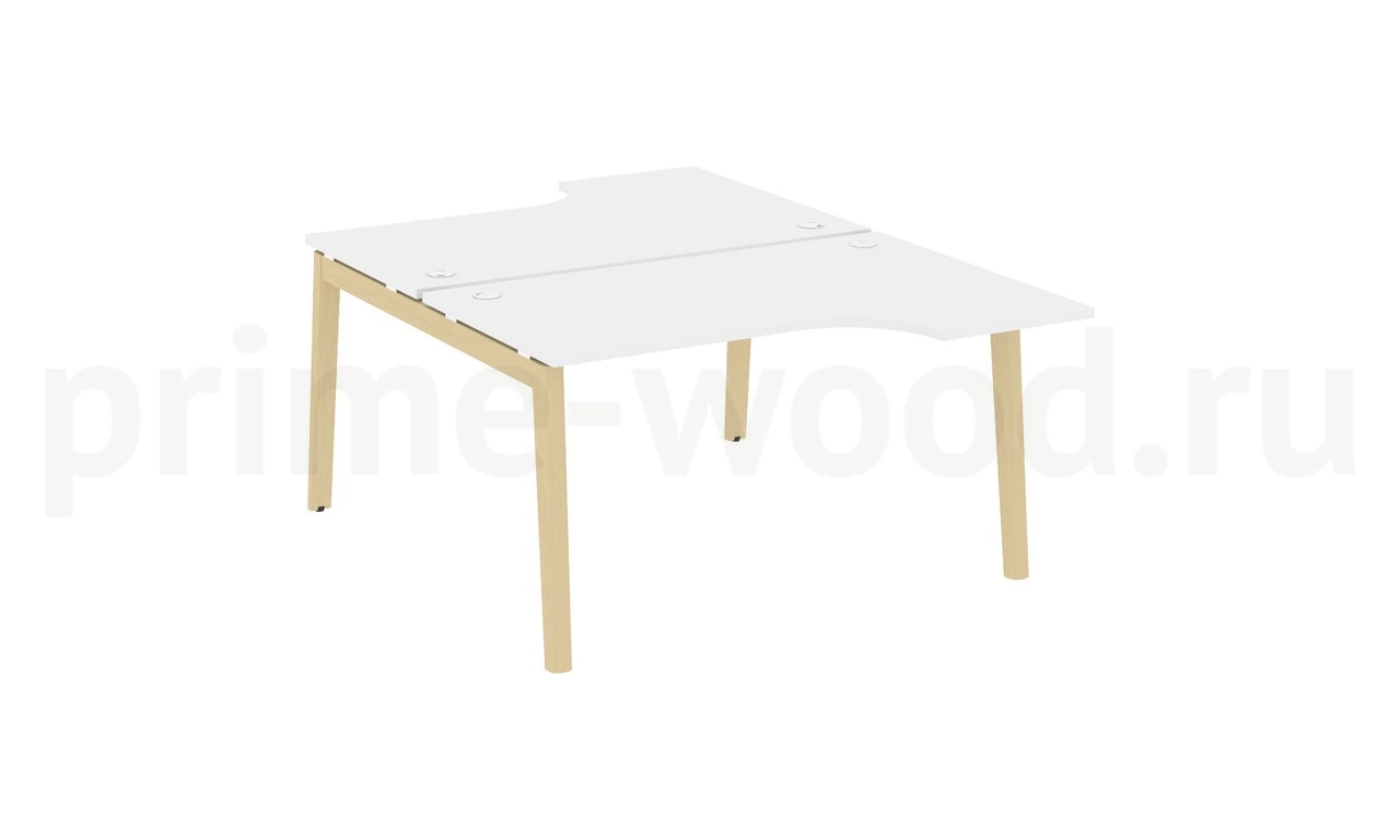 Рабочая станция, опоры - массив дерева ONIX WOOD 138x200x75 - фото 7