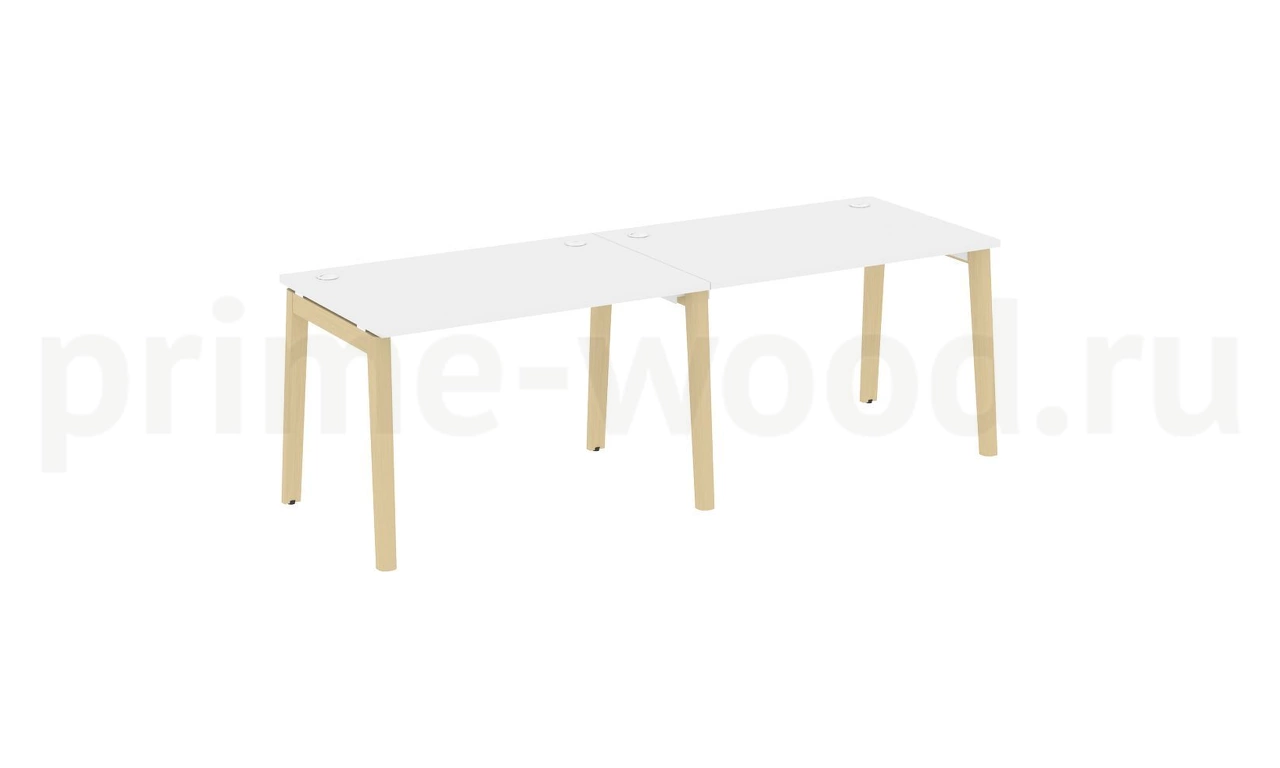 Рабочая станция, опоры - массив дерева ONIX WOOD 236x80x75 - фото 7