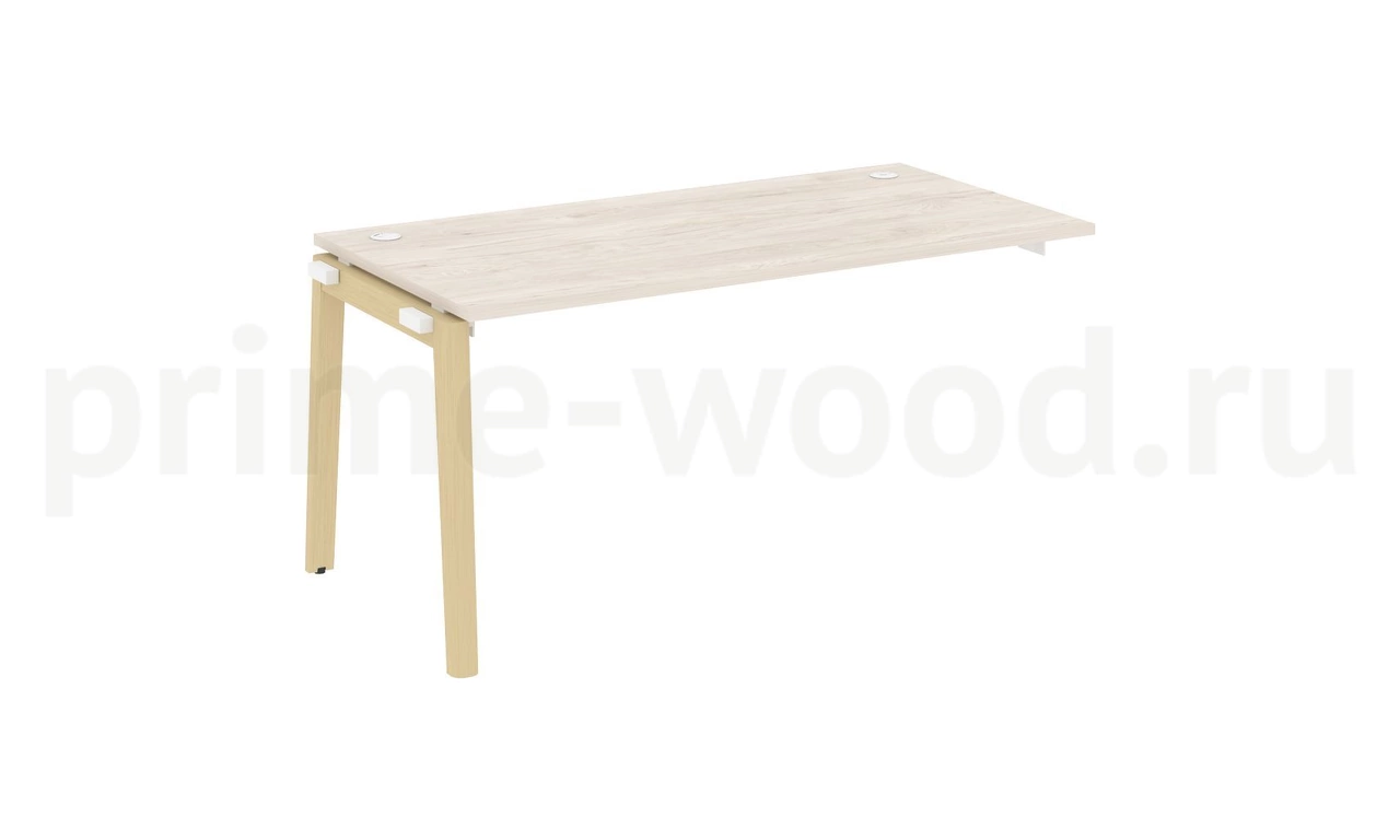 Наборный элемент рабочей станции, опоры - массив дерева ONIX WOOD 158x80x75 - фото 5