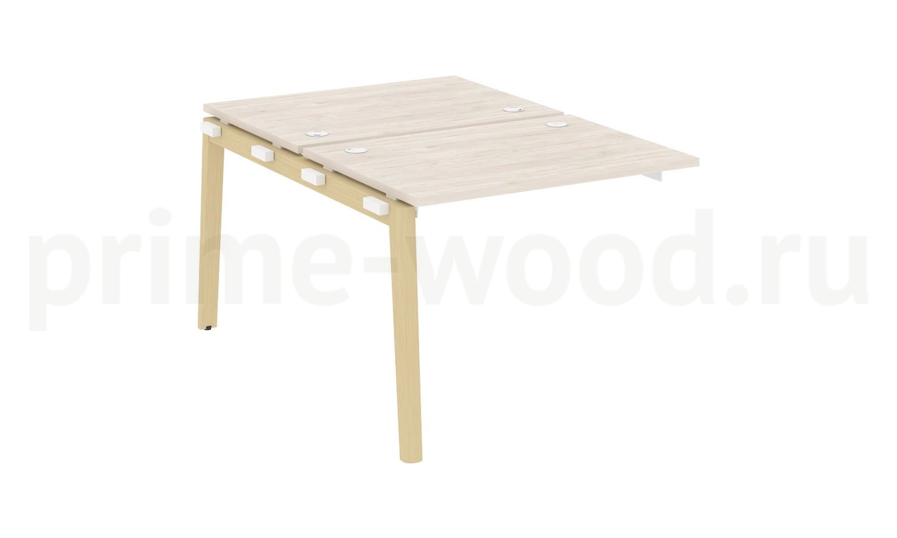 Наборный элемент рабочей станции, опоры - массив дерева ONIX WOOD 98x148x75 - фото 5