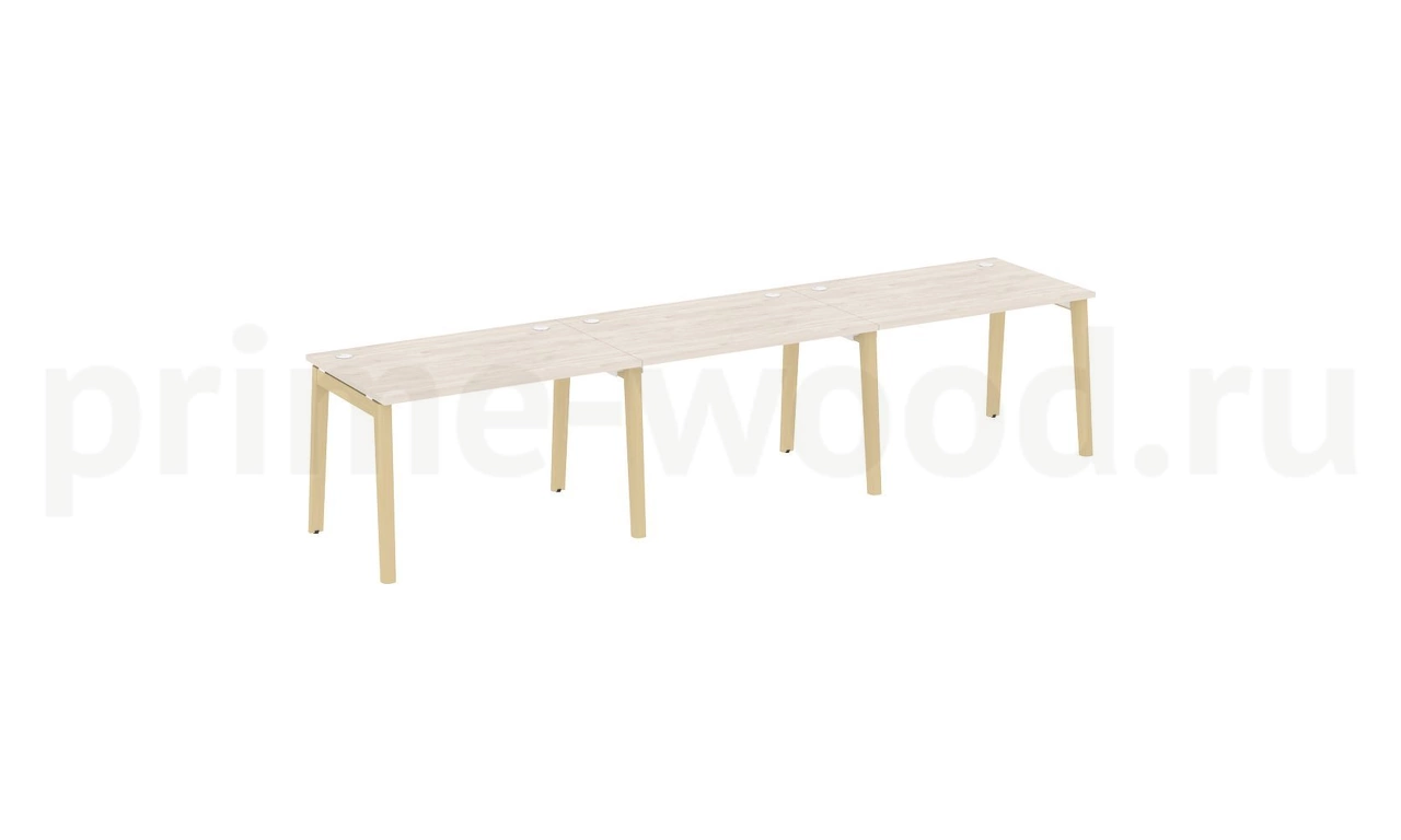 Рабочая станция, опоры - массив дерева ONIX WOOD 354x80x75 - фото 5