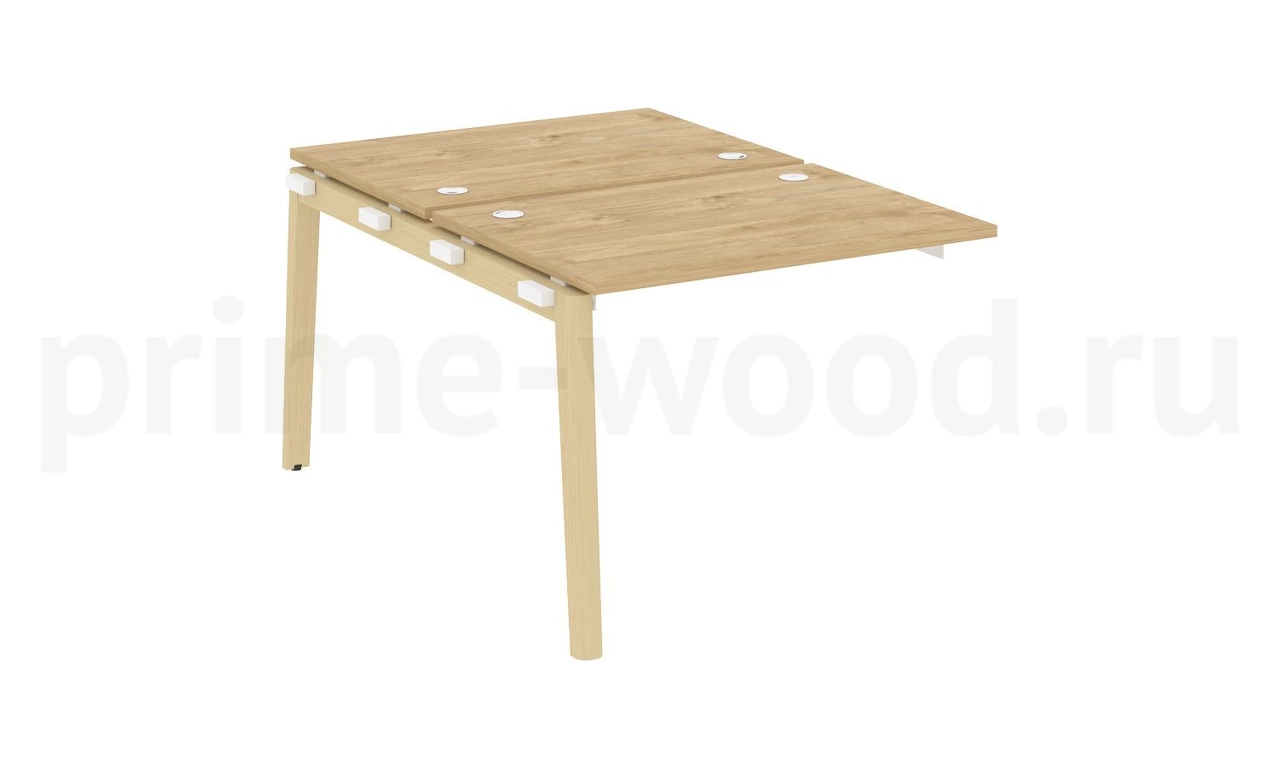 Наборный элемент рабочей станции, опоры - массив дерева ONIX WOOD 98x148x75 - фото 9