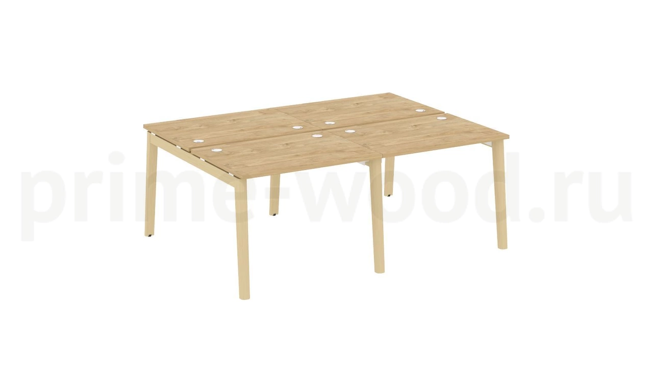 Рабочая станция, опоры - массив дерева ONIX WOOD 196x148x75 - фото 9