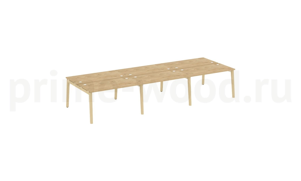 Рабочая станция, опоры - массив дерева ONIX WOOD 414x148x75 - фото 9