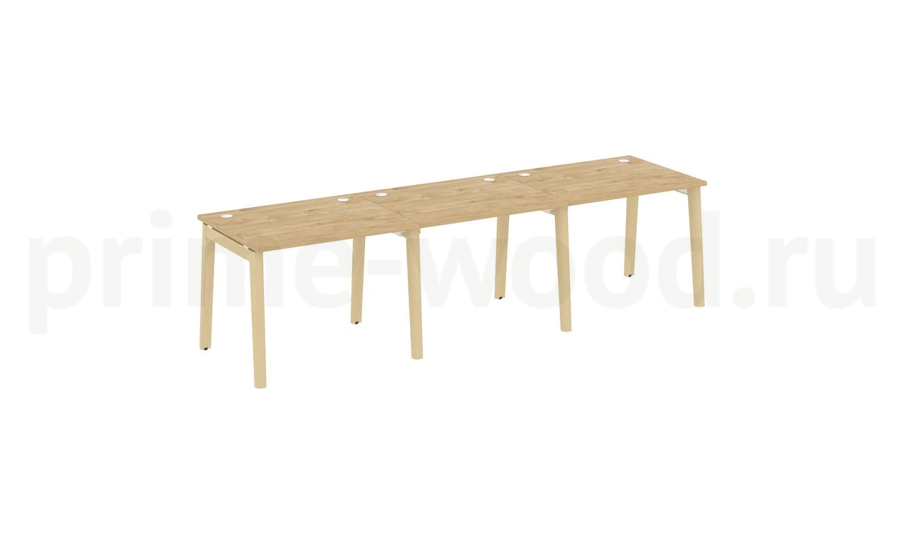 Рабочая станция, опоры - массив дерева ONIX WOOD 294x80x75 - фото 9